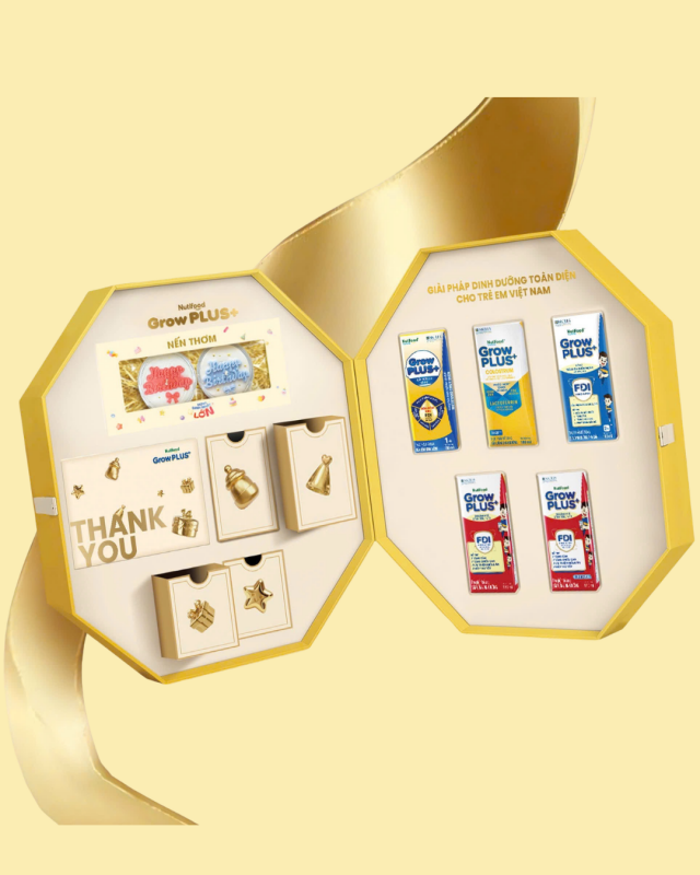 [NUTIFOOD GOLD PLUS] NẾN THƠM SINH NHẬT 14 NĂM