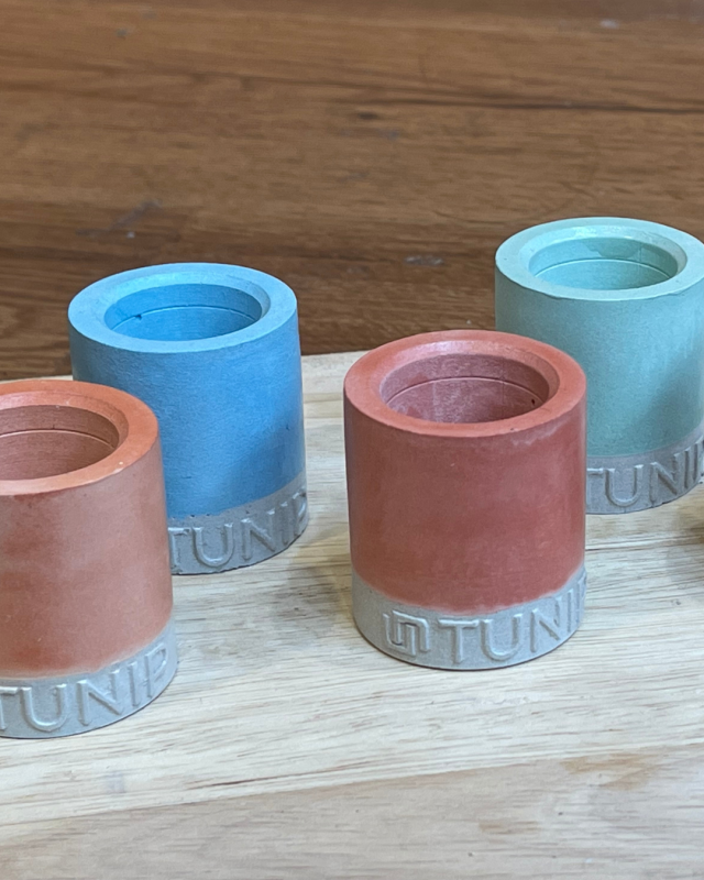 [TUNIP CANDLE] CỐC NẾN TEALIGHT CÓ THIẾT KẾ LOGO THƯƠNG HIỆU
