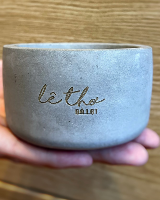 [LÊ THƠ ĐÀ LẠT] CỐC ĐỰNG NẾN 170GRAM LÀM WORKSHOP