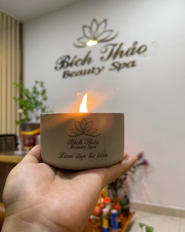 [BÍCH THẢO BEAUTY SPA] CỐC NẾN THƠM 200GRAM