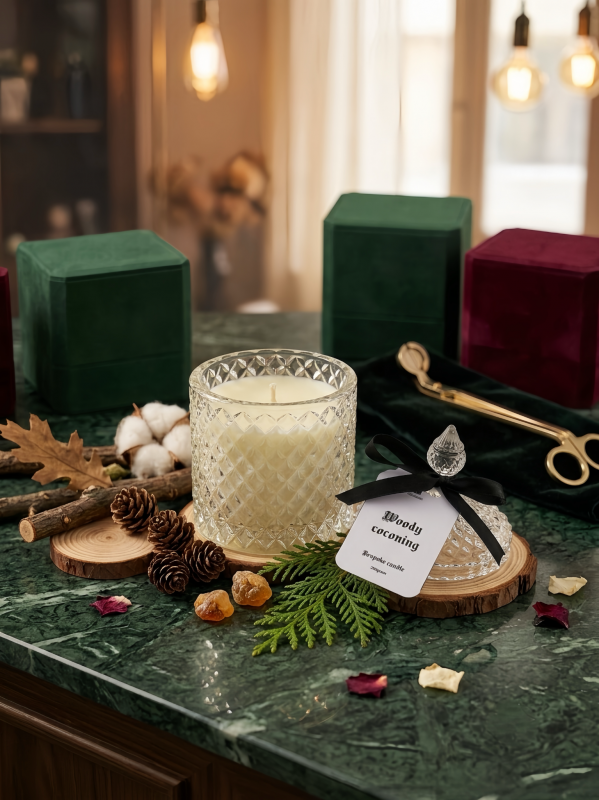 [BESPOKE CANDLES]WOODY COCONING
