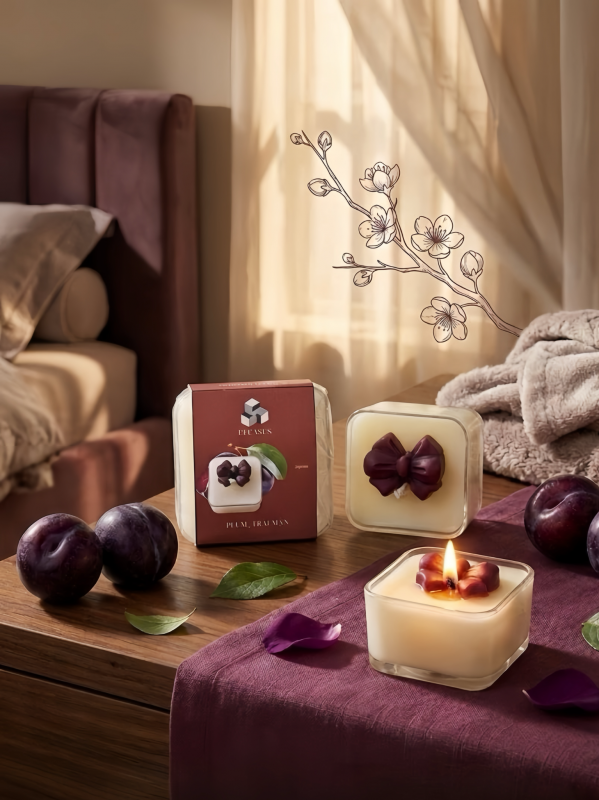 [TEALIGHT] NẾN THƠM PLUM_TRÁI MẬN 20gram
