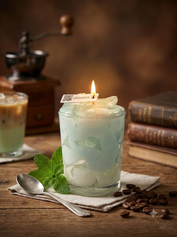 [OUR LATTE] MINT LATTE CANDLE