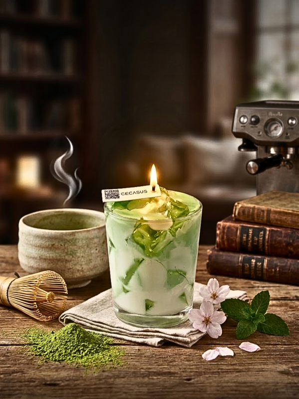 [OUR LATTE] NẾN THƠM MATCHA LATTE